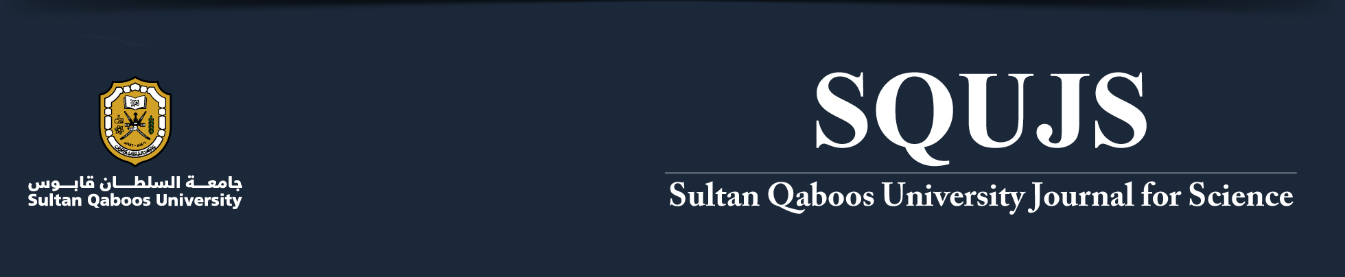 Sultan Qaboos University Journal For Science